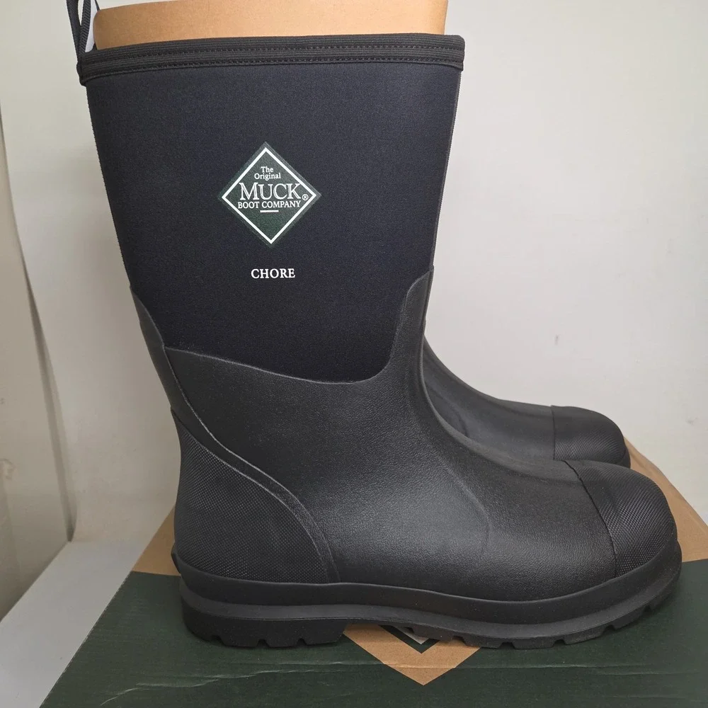 Men's Chore Classic Mid Work Boot CHM-000A-BL Size 13